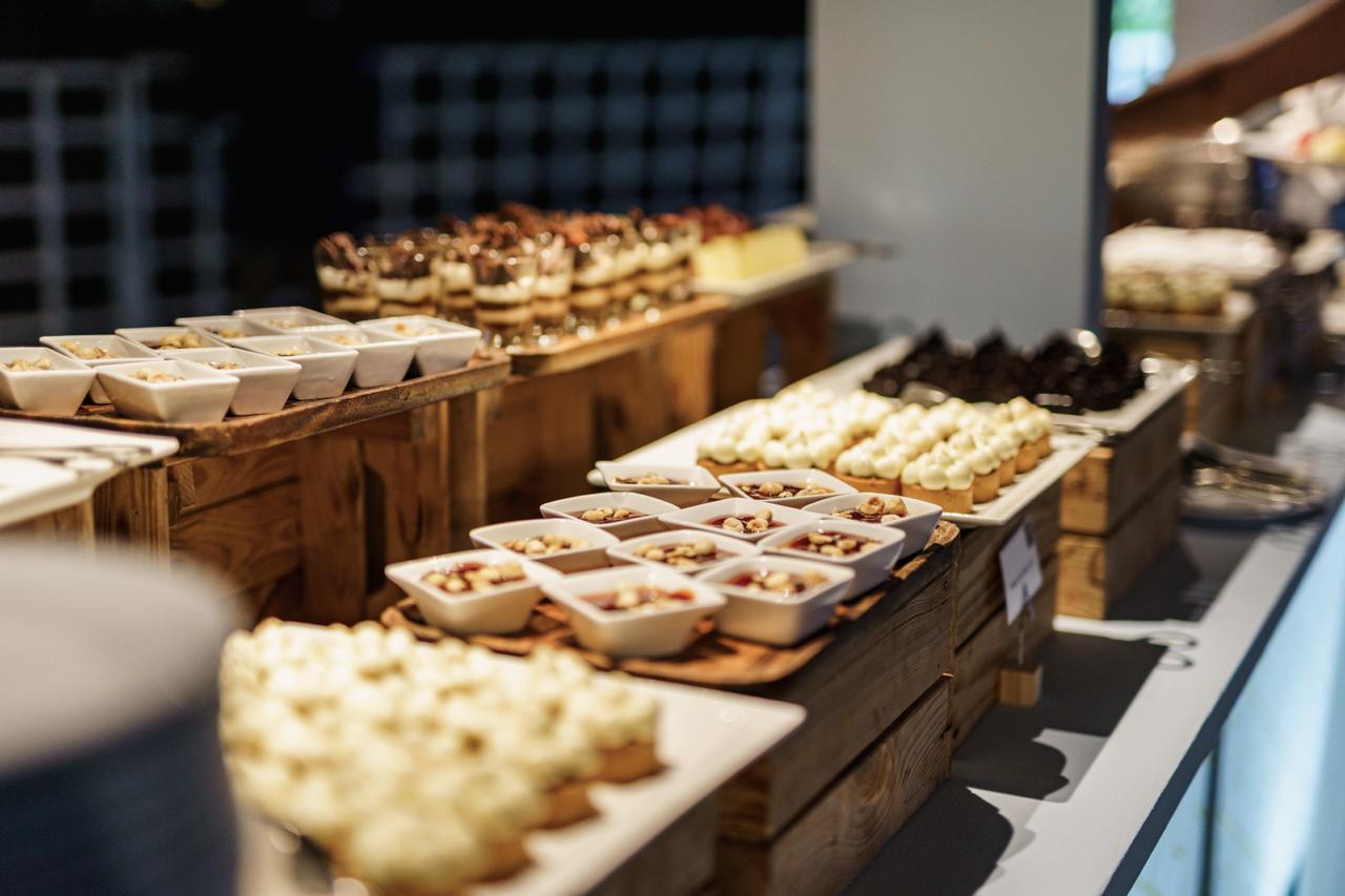 Dessert service at the TurfEducation gala dinner